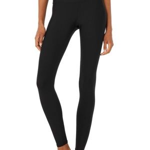 Alo Yoga Black Full Length Airlift Leggings